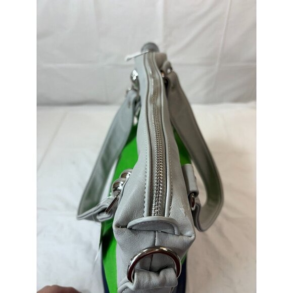 MG Collections MAWAR Purse Tri Tone Colored Chic Hobo Bag, Handheld Or Shoulder - Picture 6 of 16